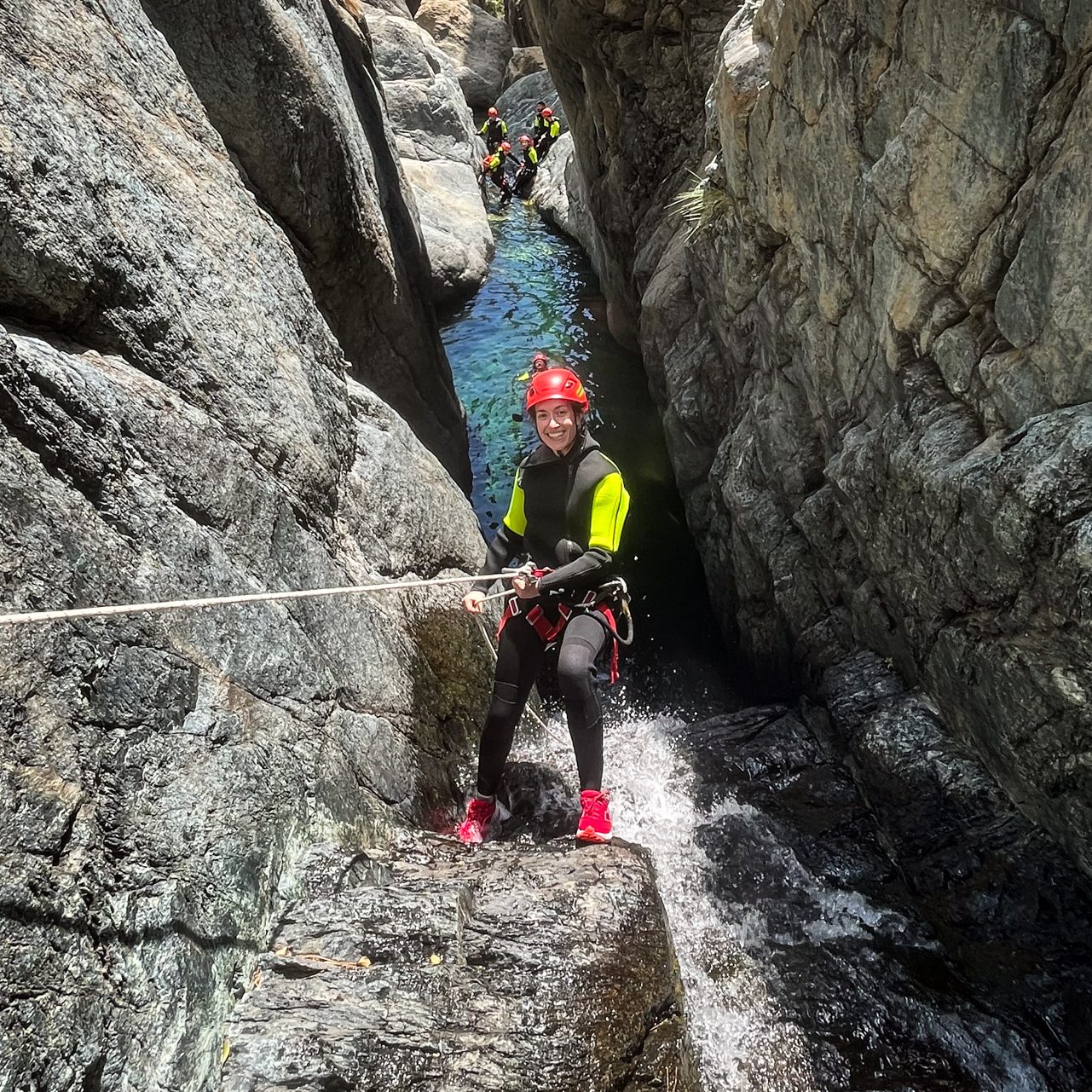 RIO BARBAIRA - CANYONING TOSCANA -torrentismo